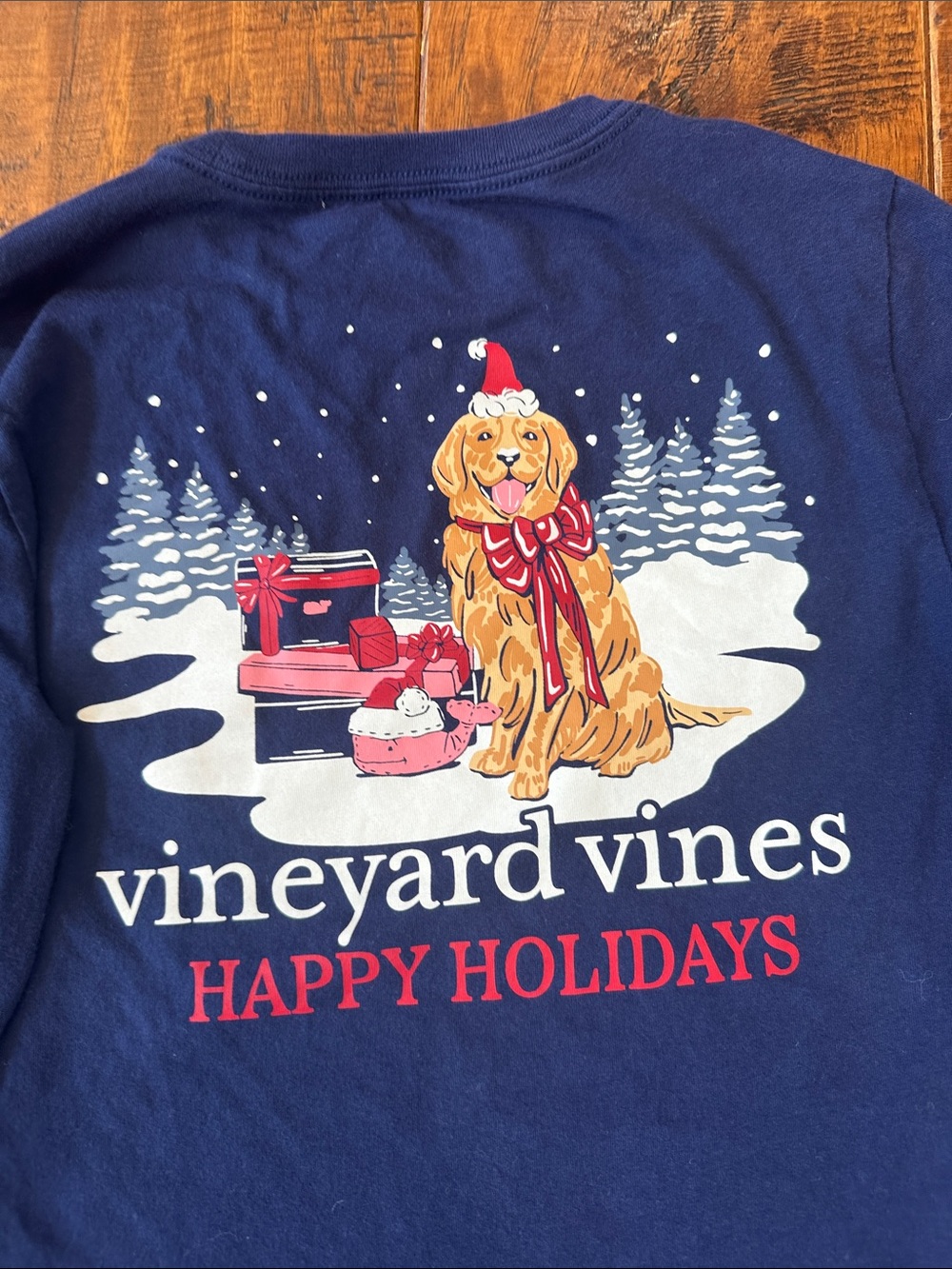 Vineyard Vines Boys Holiday Long Sleeve T-Shirts (Lot of 2) - Picture 5 of 13